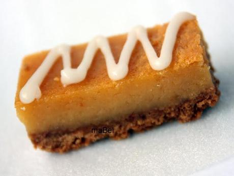 Barras de limon de Gordon Ramsay Lemon treacle slice