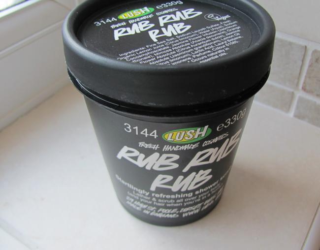 Lush exfoliante rub rub rub