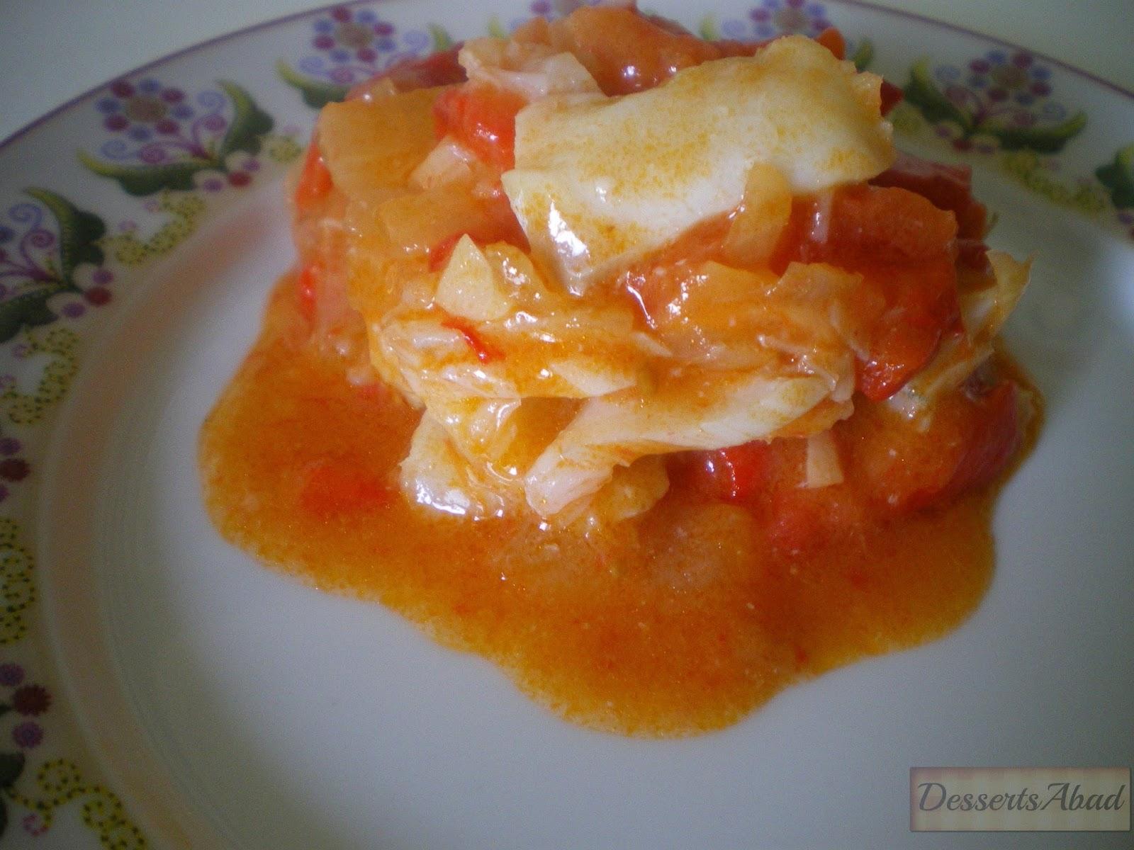 Bacalao a la vizcaína