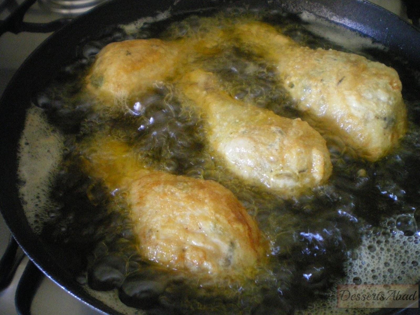 Pollo frito con tomillo y limón