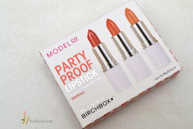 PARTY PROOF Edición Limitada para BIRCHBOX