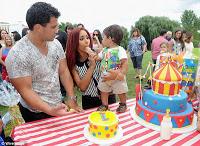 Snooki celebra el cumpleaños de su hijo Lorenzo con una lujosa fiesta.