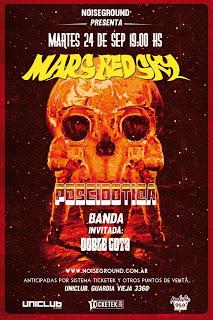 MARS RED SKY en Argentina