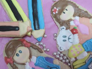 GALLETAS DECORADAS, VUELTA AL COLE