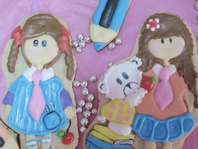 GALLETAS DECORADAS, VUELTA AL COLE