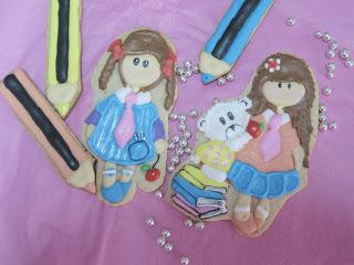 GALLETAS DECORADAS, VUELTA AL COLE