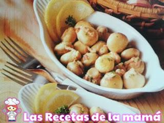 Champiñones al ajillo