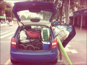 vacaciones-con-bebe-coche