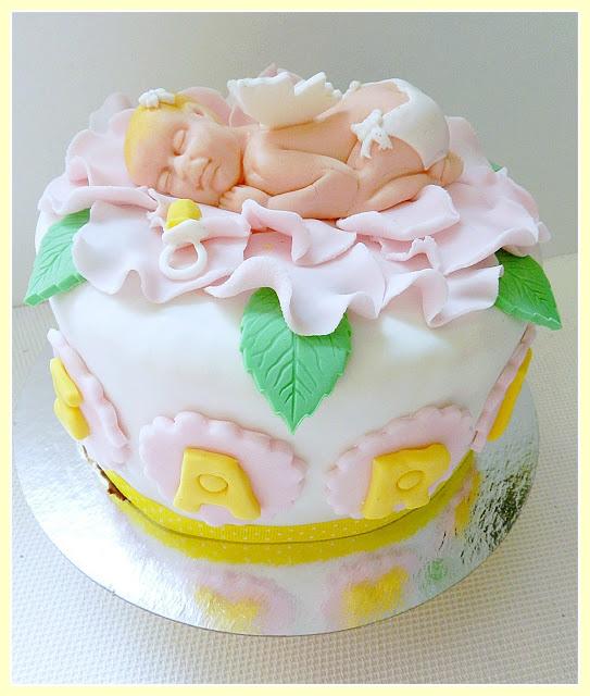 Tarta bebé de frambuesa