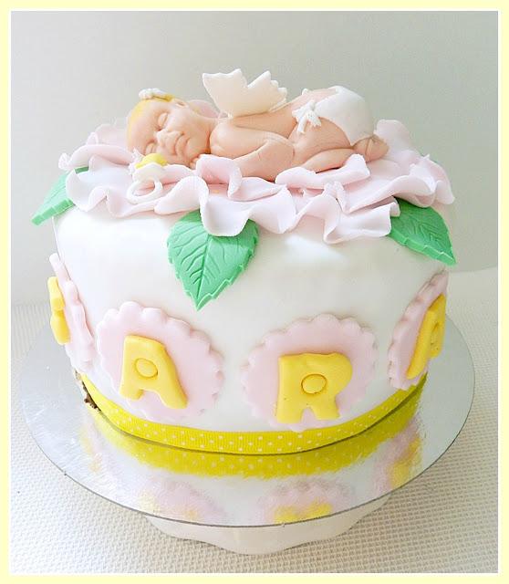 Tarta bebé de frambuesa