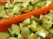 Calabacines patatas vapor