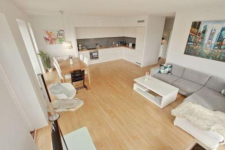 Piso nórdico sencillo y luminoso Piso nórdico sencillo y luminoso piso diáfano 2 dormitorios decoración muebles diseño nórdico inspiración pisos nórdicos inspiración muebles ikea diseño decoración nórdica escandinava decoración en blanco blog estilo nordico escandinavo