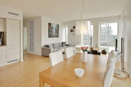 Piso nórdico sencillo y luminoso Piso nórdico sencillo y luminoso piso diáfano 2 dormitorios decoración muebles diseño nórdico inspiración pisos nórdicos inspiración muebles ikea diseño decoración nórdica escandinava decoración en blanco blog estilo nordico escandinavo