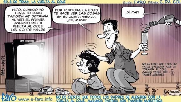 Humor gráfico: chistes sobre la vuelta al cole