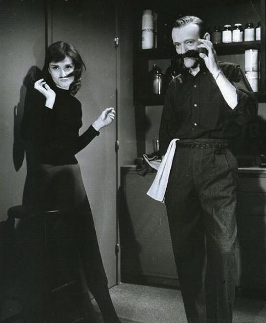 Audrey Hepburn y Fred Astaire