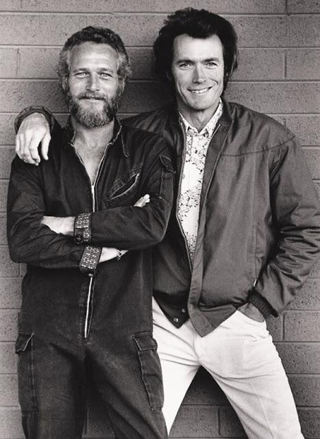 Paul Newman y Clint Eastwood