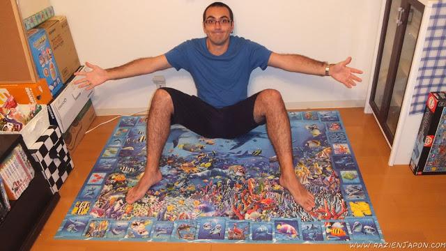 Azotados por el poderoso tifón num 18 （台風１８号）