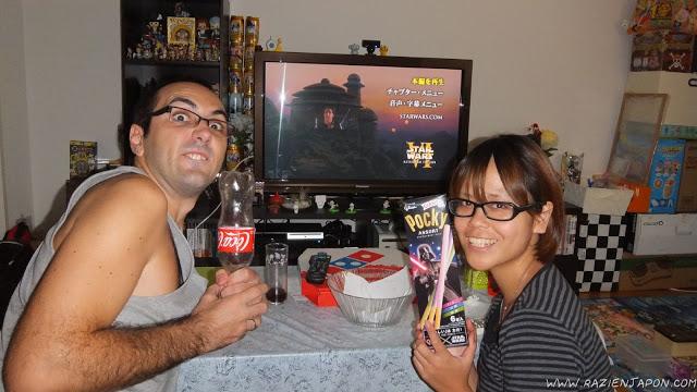 Azotados por el poderoso tifón num 18 （台風１８号）