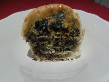 Revuelto de morcilla y pera – Paso a paso