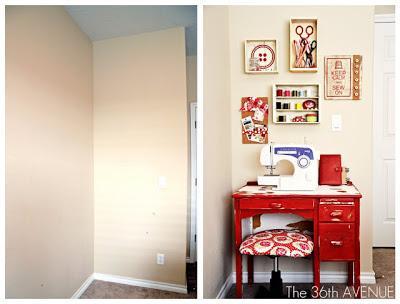 ANTES Y DESPUÉS: UN RINCÓN DE COSTURA