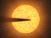 Exoplaneta desintegrado llamarada