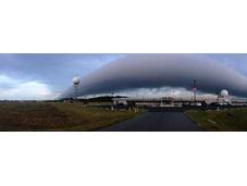 Increíble aterradora nube rodillo sobre Virginia
