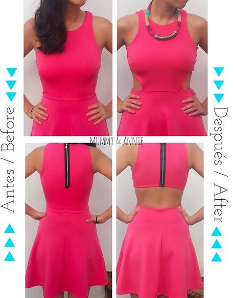 DIY: Cut out dress
