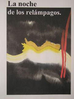 Crónica de La Noche y El Relámpago. Acuarela de Regino Ro...