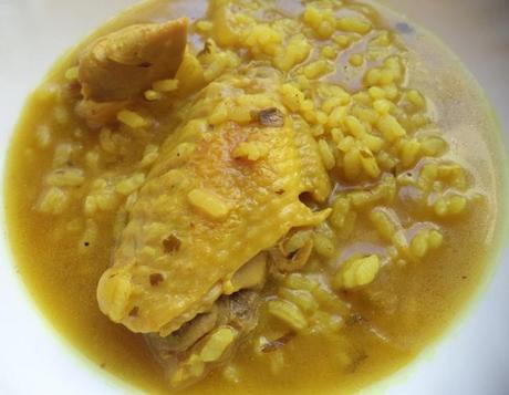 Arroz y Pollo al Curry y Ras Al Hanout