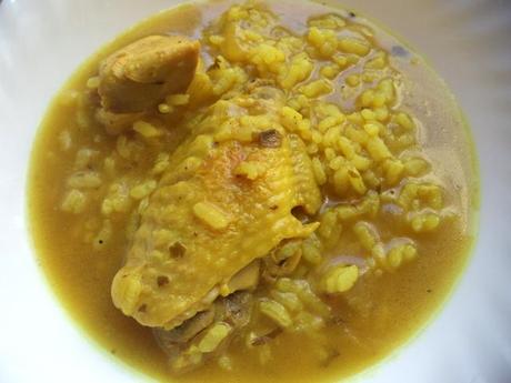 Arroz y Pollo al Curry y Ras Al Hanout