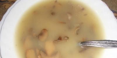 recetas veganas sopa de soja y hongos secos