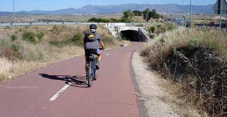 Hoy en día es toda una aventura intentar llegar al centro de Madrid en Bicicleta