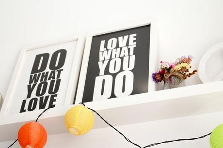 Mi salón con toques colorful!