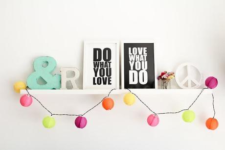 Mi salón con toques colorful!