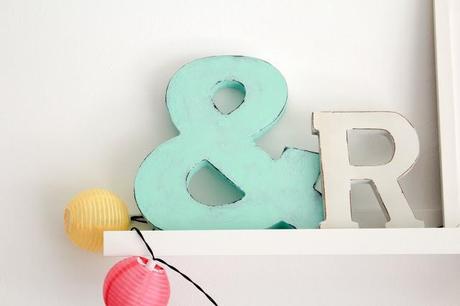 Mi salón con toques colorful!