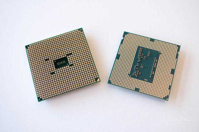 Comparacion entre un procesador AMD A10-6800K y un procesador Intel Core i7-4770K