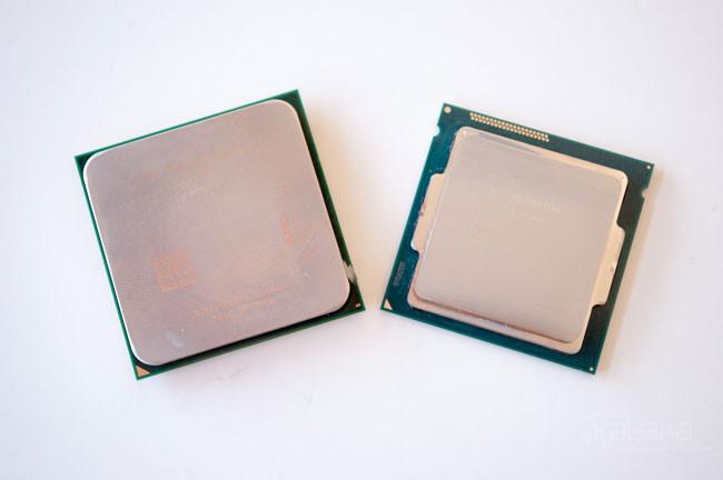 Comparacion entre un procesador AMD A10-6800K y un procesador Intel Core i7-4770K