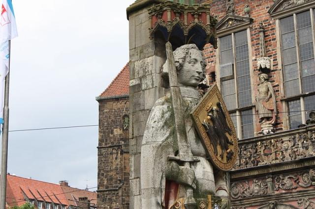 estatua rolando bremen La estatua de Rolando en Bremen