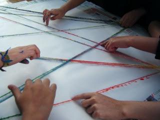 ¡FABULOSA IDEA!  Imprimir la tela de araña