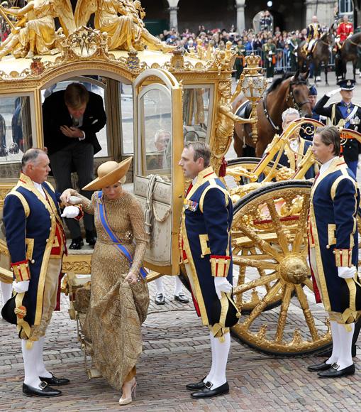 Guillermo y Máxima de Holanda su primer 'Día del Príncipe'