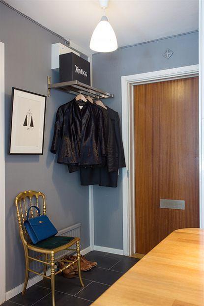 37 m², cocina con península y walk in closet decoración pequeño walk in closet decoración nórdica escandinava pisos pequeños decoración espacios pequeños decoración diseño pisos pequeños decoración diseño mini pisos cocinas pequeñas con península blog decoración nordica escandinava