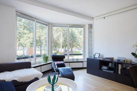 37 m², cocina con península y walk in closet decoración pequeño walk in closet decoración nórdica escandinava pisos pequeños decoración espacios pequeños decoración diseño pisos pequeños decoración diseño mini pisos cocinas pequeñas con península blog decoración nordica escandinava