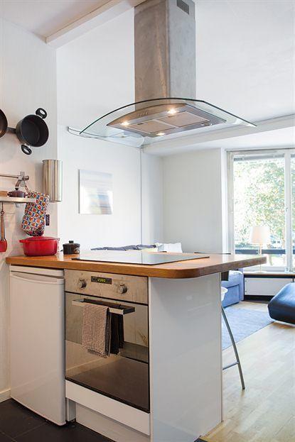 37 m², cocina con península y walk in closet decoración pequeño walk in closet decoración nórdica escandinava pisos pequeños decoración espacios pequeños decoración diseño pisos pequeños decoración diseño mini pisos cocinas pequeñas con península blog decoración nordica escandinava