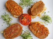 Librillos seitán queso cebolla caramelizada