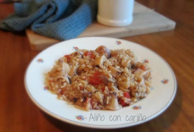 ARROZ CALDOSO CON CALAMARES