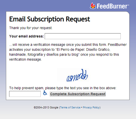 Poner una imagen para que se suscriban al feed Poner una imagen para que se suscriban al feed