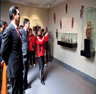 CHANCAY RECIBE TRES MODERNAS AMBULANCIA DEL GORE LIMA… Javier Alvarado inauguró la obra “Acondicionamiento y Equipamiento del Museo de Chancay”