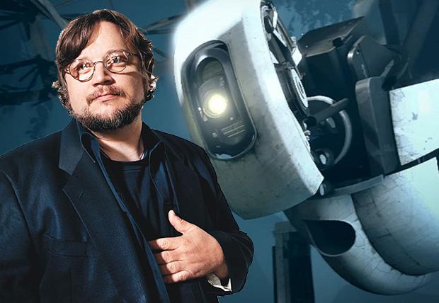Guillermo del Toro y GladOS