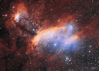 Cocinando estrellas jóvenes en la Nebulosa de la Gamba