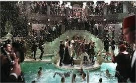 Gatsby piscina fiesta castillo